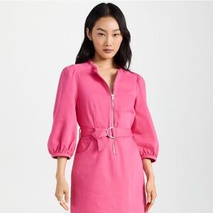 BAUM UND PFERDGARTEN PINK DENIM DRESS